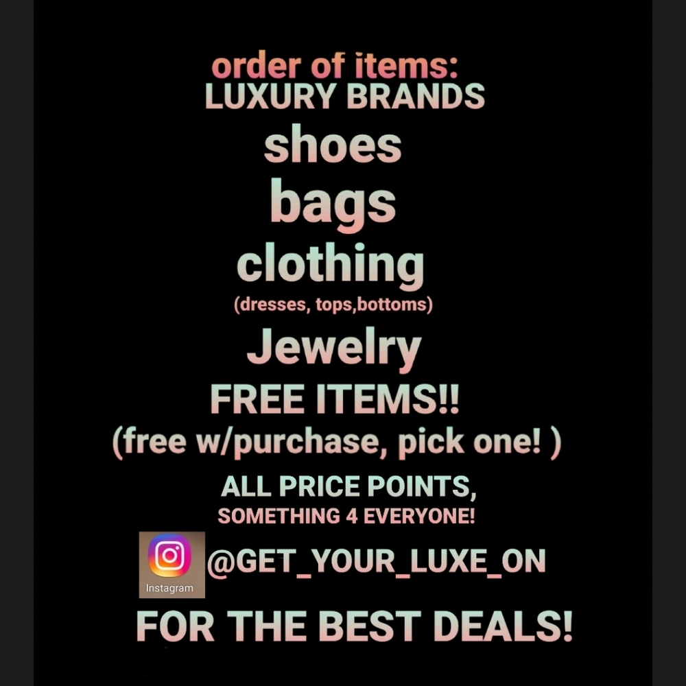 Mostly new, some gently used items